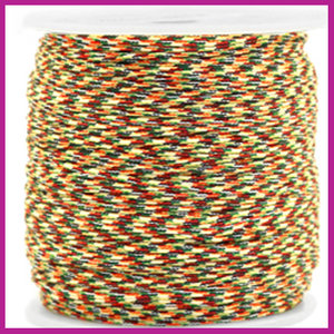 Macramé draad Ø0,8mm Mixed brown