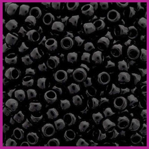 ToHo rocailles 8/0 Opaque Jet