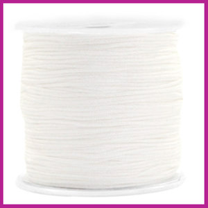 Macramé draad Ø0,8mm Snowy white