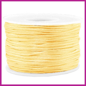 Satijnkoord Ø1,5 mm cream yellow
