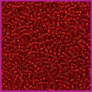 ToHo rocailles 11/0 Silver Lined Ruby