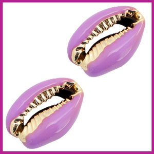 Schelp kraal special Kauri sheer lilac-gold