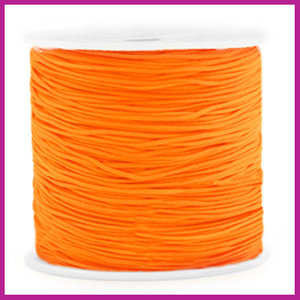 Macramé draad Ø0,8mm neon orange