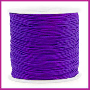 Macramé draad Ø0,8mm electric purple