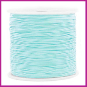 Macramé draad Ø0,8mm icy morn blue