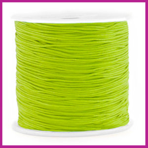 Macramé draad Ø0,8mm macaw green
