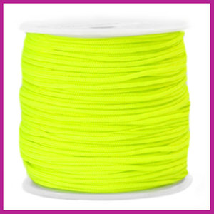 Macramé draad Ø1,5mm limelight yellow green