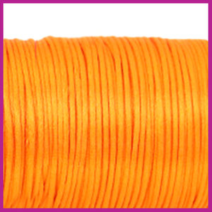 Satijnkoord Ø1,5 mm orange