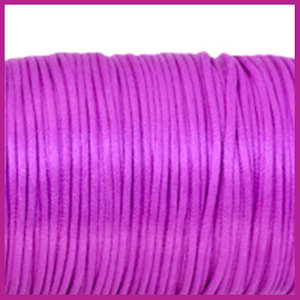 Satijnkoord Ø1,5 mm purple