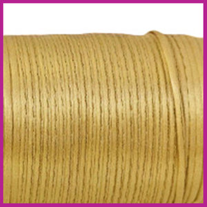 Satijnkoord Ø1,5 mm gold