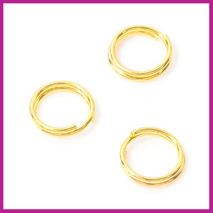 Splitring Ø8mm Goud