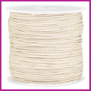 Macramé draad Ø0,8mm Beige
