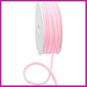 Stitched elastisch lint Ibiza light rose