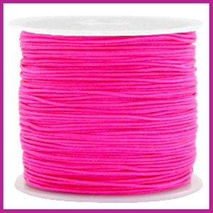 Macramé draad Ø0,8mm fuchsia pink