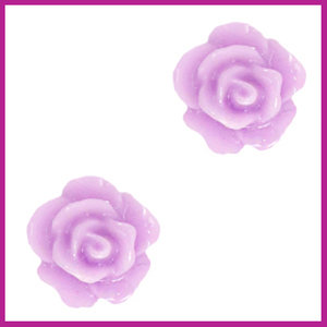 Roosje kraal 10mm sheer lila purple