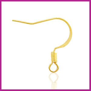 Oorhaak TQ metaal Goud