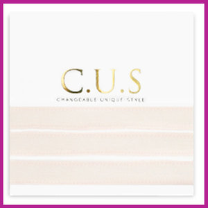 C.U.S sieraden lint shimmery light seashell pink