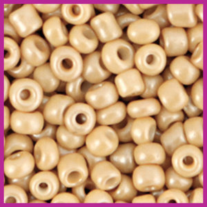 Rocailles 6/0 (4mm) Ivory cream beige