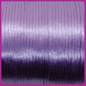 Satijnkoord Ø2 mm lila paars