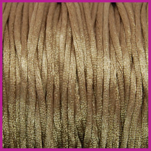 Satijnkoord Ø2 mm tamarinde