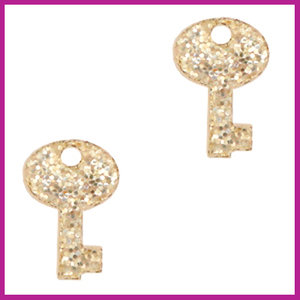 Plexx bedel key glitter rose peach