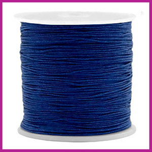 Macramé draad Ø0,5mm denim blue