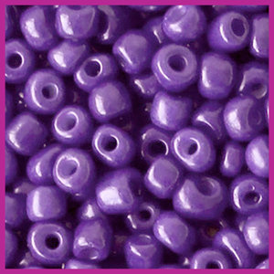 Rocailles 6/0 (4mm) tillandsia purple