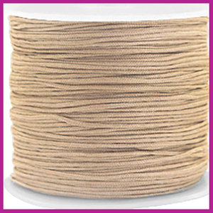 Macramé draad Ø0,8mm bronze