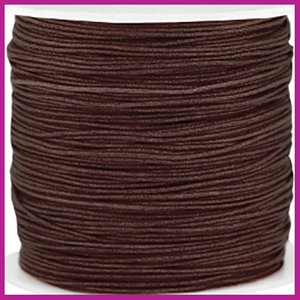 Macramé draad Ø0,8mm chocolate brown 