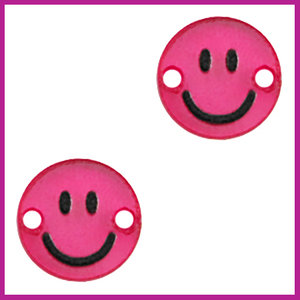 Plexx tussenstuk smiley magenta pink