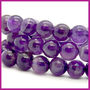 Donker Amethist rond Ø6mm