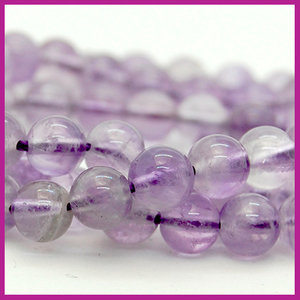 Lavendel Amethist rond Ø6mm