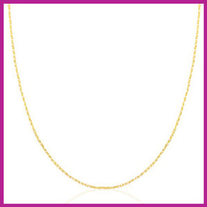 (RVS) Stainless steel halsketting 65cm goud