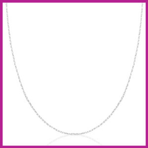 (RVS) Stainless steel halsketting 65cm zilver