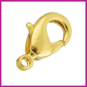 Karabijnslot 12mm Goud