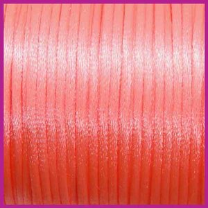 Satijnkoord Ø2 mm bright pink