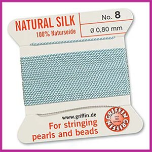 Griffin knoopzijde turquoise blauw nr 8