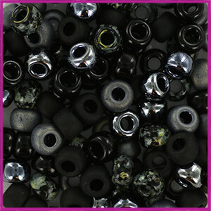 Miyuki rocailles 6/0 mix mysterious darkness