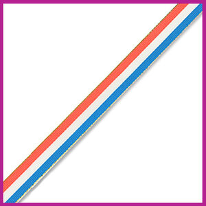 Lint met tekst vlag Nederland met goud randje