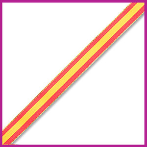 Lint met tekst vlag Spanje met goud randje