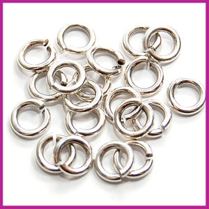 DQ metaal open ringetjes Ø5,5mm AZ Antiek Zilver