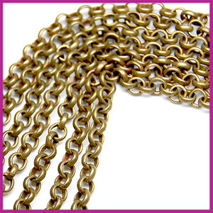 Jasseron ring ø5mm MAG brons per meter