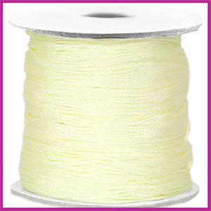 Macramé draad Ø0,7mm Light citrine yellow