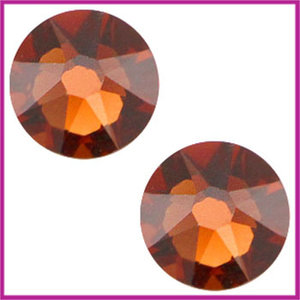 Swarosvki plaksteen SS34 (7 - 7,3mm) Smoked topaz