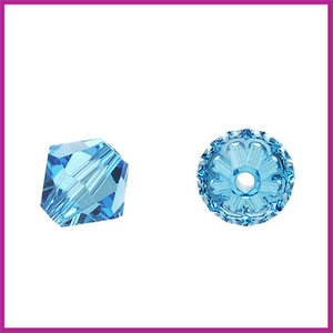 Swarovski kraal Aquamarine 6 mm