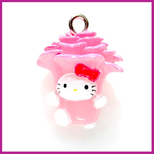 Hello Kitty roze bloem