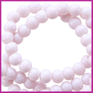 Glaskralen basic opaque ø3mm lila grey