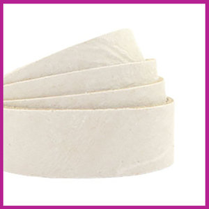 DQ plat leer 20mm off white